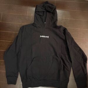 Solid Black Hoodie